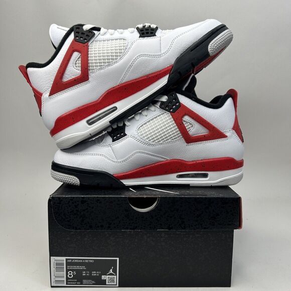Nike Air Jordan 4 Retro “Red Cement” 2023 - Picture 3 of 4